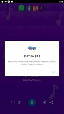 ESPY FM 87.9 android App screenshot 0